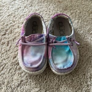Hey Dude Kids Tie-Dye Loafers